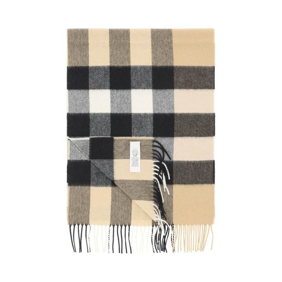 Burberry Cashmere Tartan Scarf - Picture 2 of 3